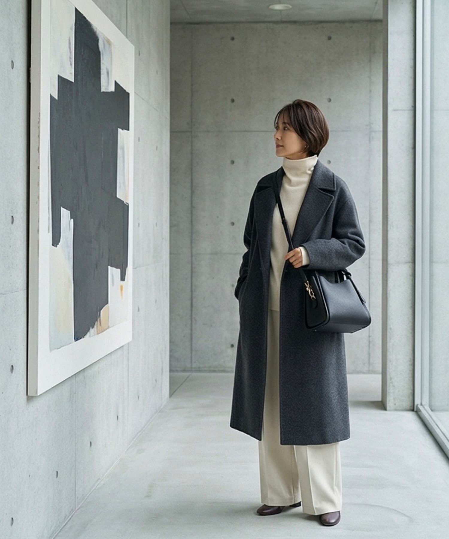 STYLE DELI「【DELI by】本革2WAYスリムハンドルショルダーバッグ」|ショルダー・メッセンジャー|