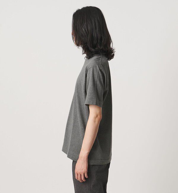 UNITED ARROWS「SARROWS/サローズ オーガニックコットン モックネック Tシャツ」|Tシャツ・カットソー|