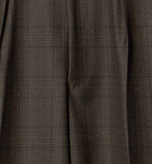 UNITED ARROWS「＜SOVEREIGN＞グレンプレイド 1プリーツ スラックス RELAX MODEL」|スーツ|