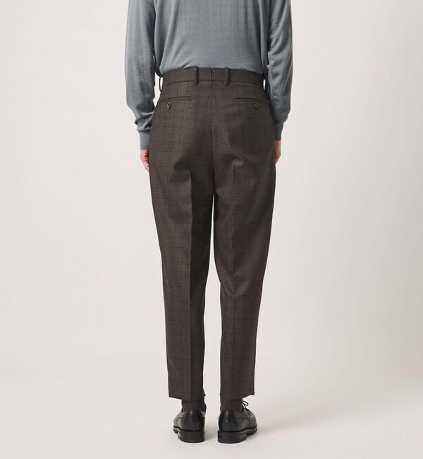 UNITED ARROWS「＜SOVEREIGN＞グレンプレイド 1プリーツ スラックス RELAX MODEL」|スーツ|