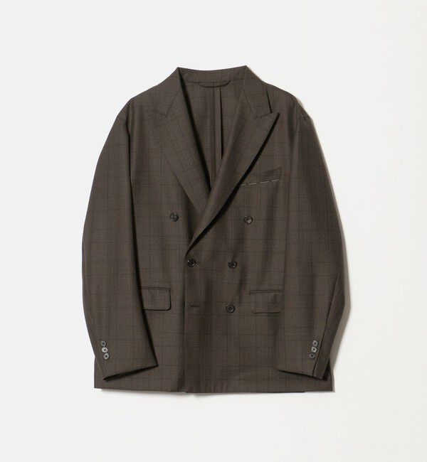 UNITED ARROWS「＜SOVEREIGN＞グレンプレイド ダブル 6ボタン テーラードジャケット RELAX MODEL」|スーツ|