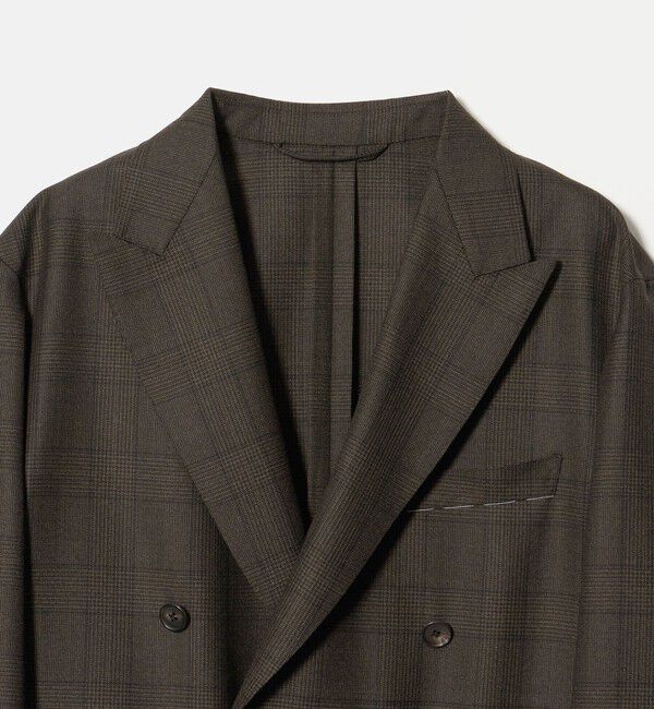 UNITED ARROWS「＜SOVEREIGN＞グレンプレイド ダブル 6ボタン テーラードジャケット RELAX MODEL」|スーツ|