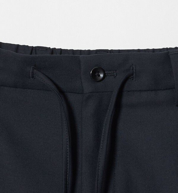 UNITED ARROWS「ツイル 1プリーツ テーパード イージー スラックス 2WAYストレッチ」|チノ|