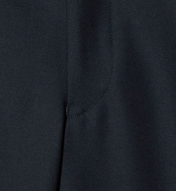 UNITED ARROWS「ツイル 1プリーツ テーパード イージー スラックス 2WAYストレッチ」|チノ|