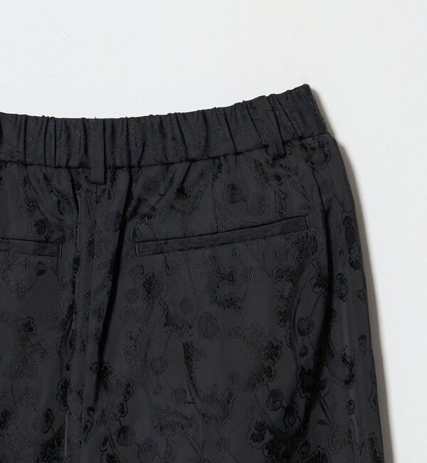 UNITED ARROWS「ペイズリー ジャガード テーパードパンツ」|スラックス|