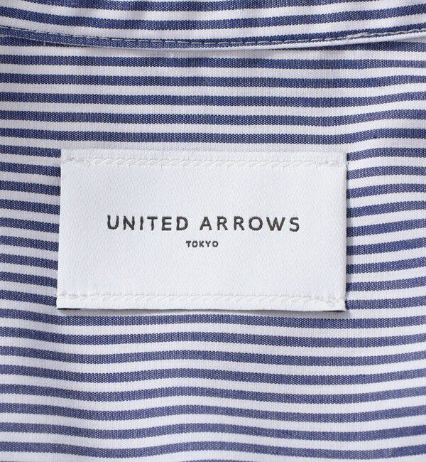 UNITED ARROWS「エンブロイダリー スタンドフリル シャツ」|シャツ・ブラウス|