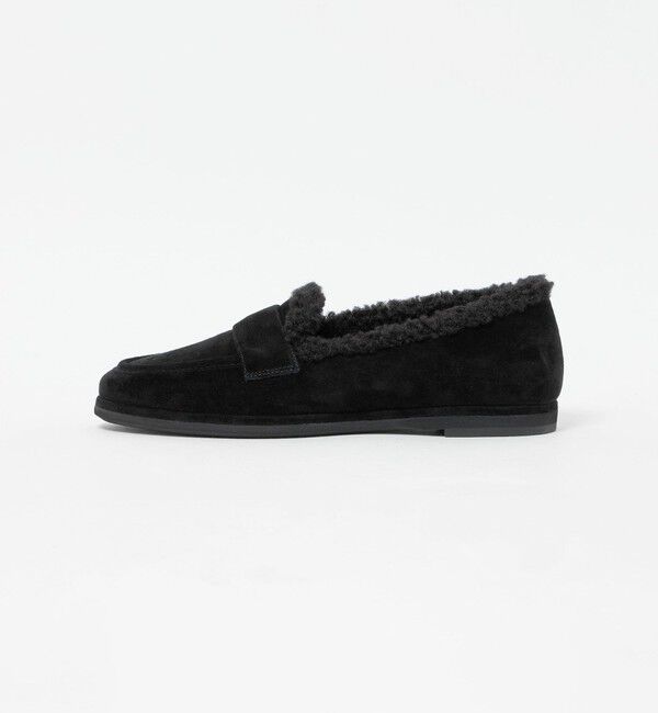 UNITED ARROWS「スエード ファーライク ローファー」|ローファー|