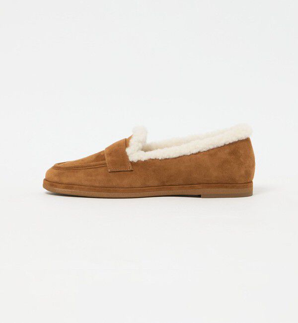 UNITED ARROWS「スエード ファーライク ローファー」|ローファー|