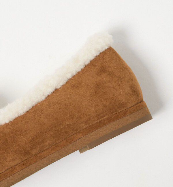 UNITED ARROWS「スエード ファーライク ローファー」|ローファー|