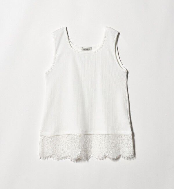 UNITED ARROWS green label relaxing「スソ レース タンクトップ」|タンクトップ|