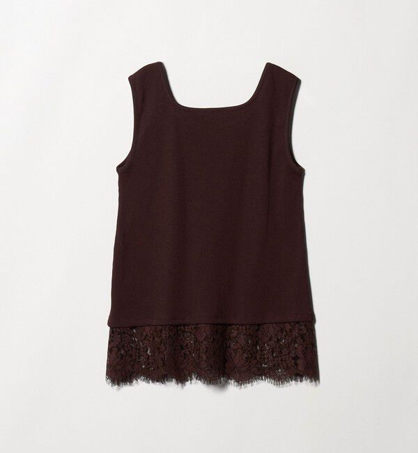 UNITED ARROWS green label relaxing「スソ レース タンクトップ」|タンクトップ|
