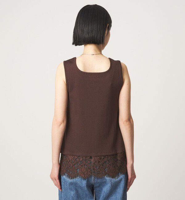 UNITED ARROWS green label relaxing「スソ レース タンクトップ」|タンクトップ|