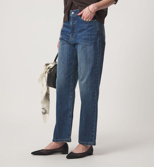 UNITED ARROWS green label relaxing「［size SHORT/TALLあり］ストレート デニム パンツ」|デニム|