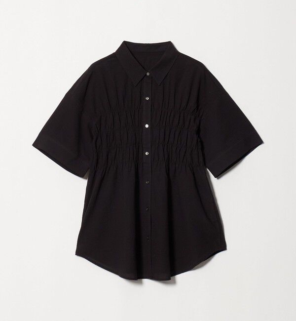 UNITED ARROWS green label relaxing「シャーリング ブラウス」|シャツ・ブラウス|
