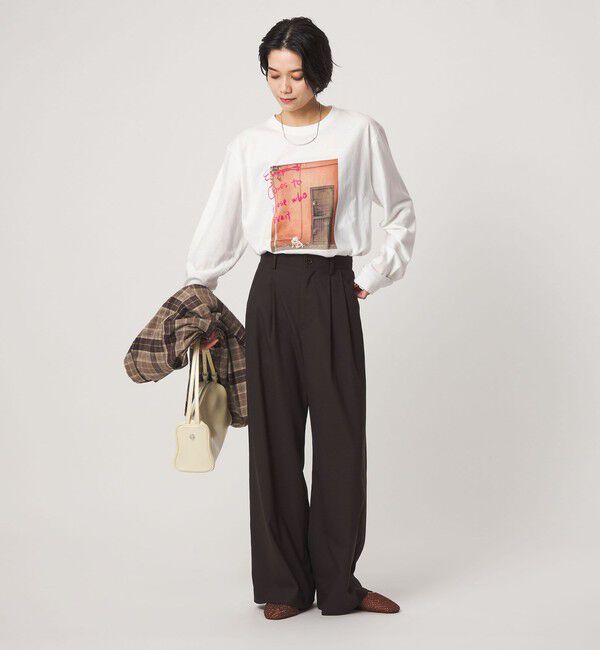 UNITED ARROWS green label relaxing「【別注】＜Various Timeless Arts＞プリント ロングスリーブTシャツ」|Tシャツ・カットソー|