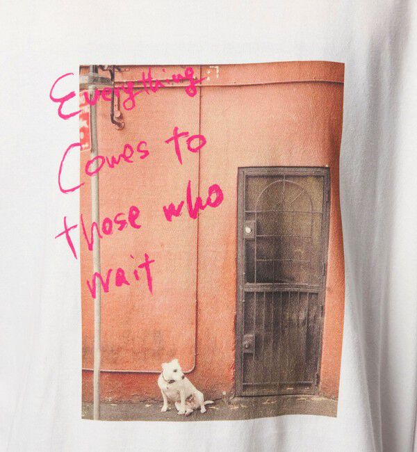 UNITED ARROWS green label relaxing「【別注】＜Various Timeless Arts＞プリント ロングスリーブTシャツ」|Tシャツ・カットソー|