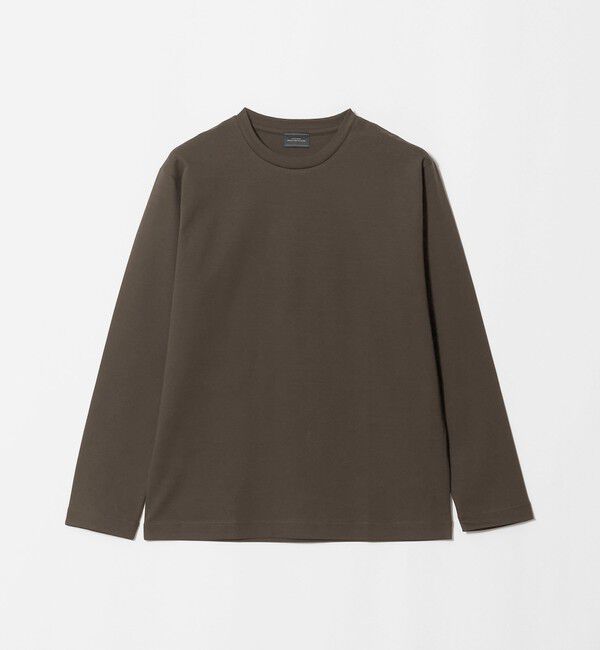UNITED ARROWS green label relaxing「オーガニック コットン ポンチ クルーネック 長袖 Tシャツ」|Tシャツ・カットソー|