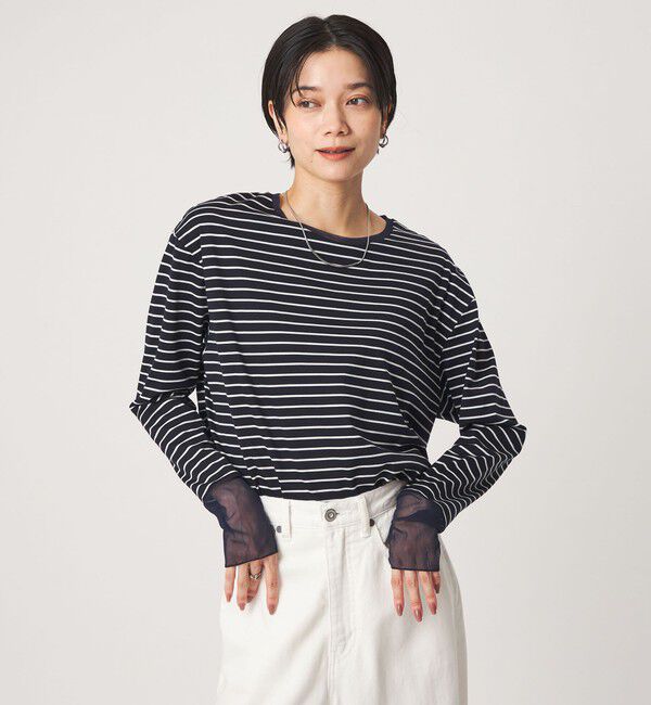 UNITED ARROWS green label relaxing「ソデ チュール プルオーバー カットソー」|Tシャツ・カットソー|その他2