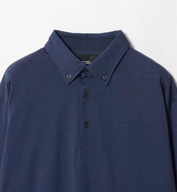 UNITED ARROWS green label relaxing「【WEB限定】JUST fit デイリー ドライ ボタンダウン 長袖 ポロシャツ -吸水速乾・抗菌-」|ポロシャツ|