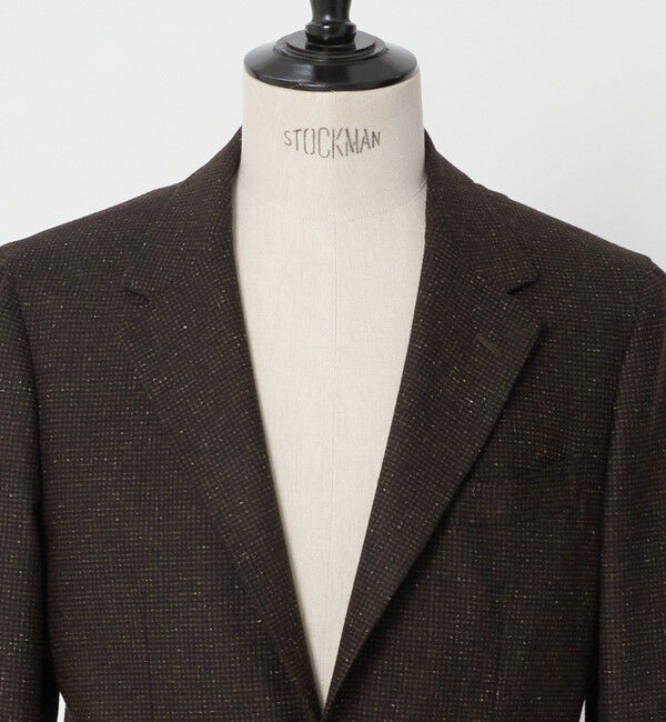 UNITED ARROWS green label relaxing「GUABELLO ネップ ドビー 2B RG ジャケット」|テーラードジャケット|