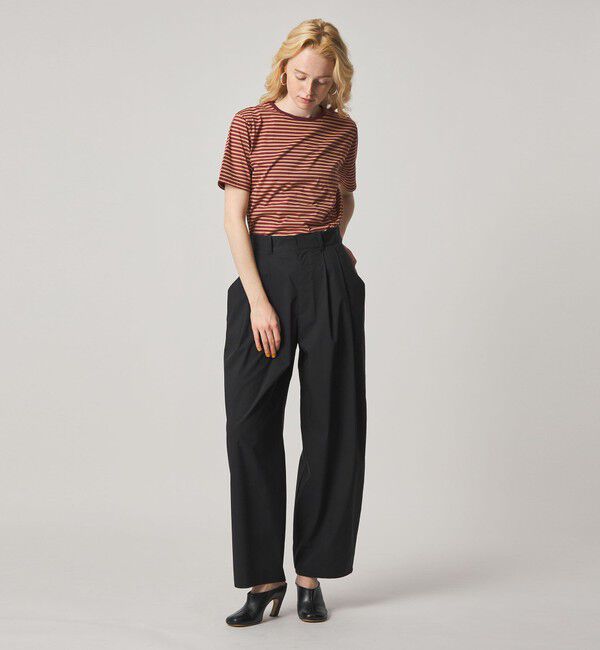 STEVEN ALAN「＜Steven Alan＞TC タフタ タック トラウザーズ」|スラックス|
