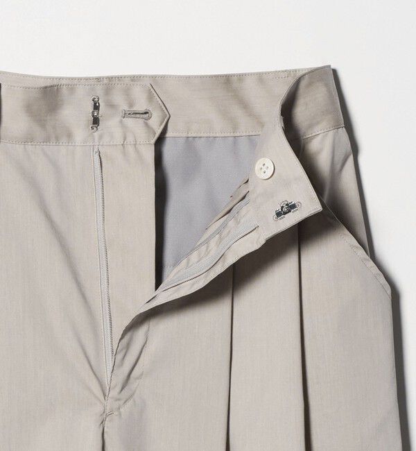 STEVEN ALAN「＜Steven Alan＞TC タフタ タック トラウザーズ」|スラックス|