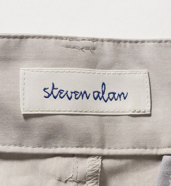 STEVEN ALAN「＜Steven Alan＞TC タフタ タック トラウザーズ」|スラックス|