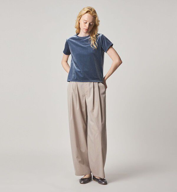 STEVEN ALAN「＜Steven Alan＞TC タフタ タック トラウザーズ」|スラックス|