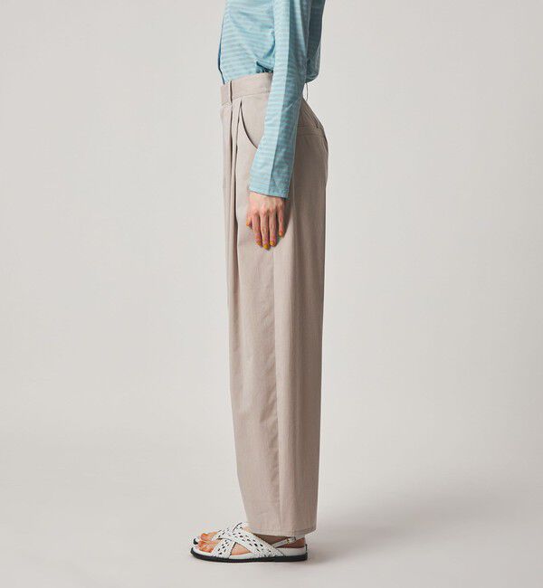STEVEN ALAN「＜Steven Alan＞TC タフタ タック トラウザーズ」|スラックス|