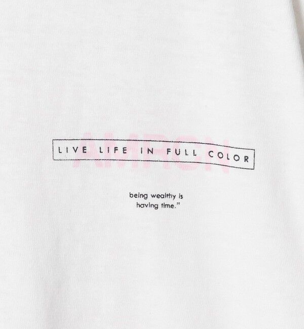 BEAUTY&YOUTH UNITED ARROWS「＜Americana＞ロゴ プリント Tシャツ」|Tシャツ・カットソー|