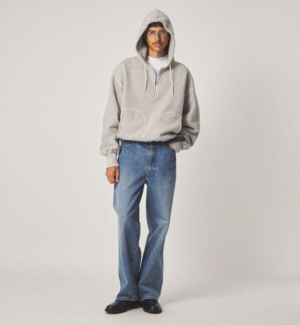 STEVEN ALAN「	＜Steven Alan＞ 13.5oz デニム 5ポケット バギー ストレート パンツ」|デニム|
