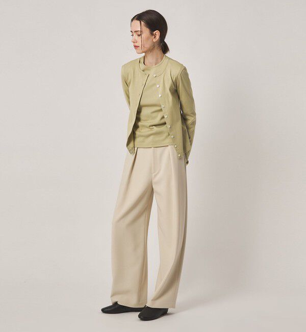 STEVEN ALAN「＜Steven Alan＞コットン フライス カーディガン」|カーディガン|