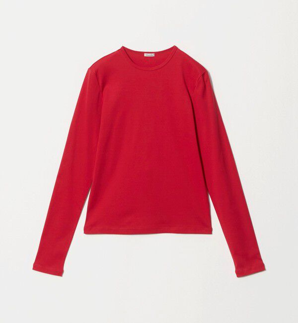 STEVEN ALAN「＜Steven Alan＞コットン フライス ロングスリーブ プルオーバー」|Tシャツ・カットソー|