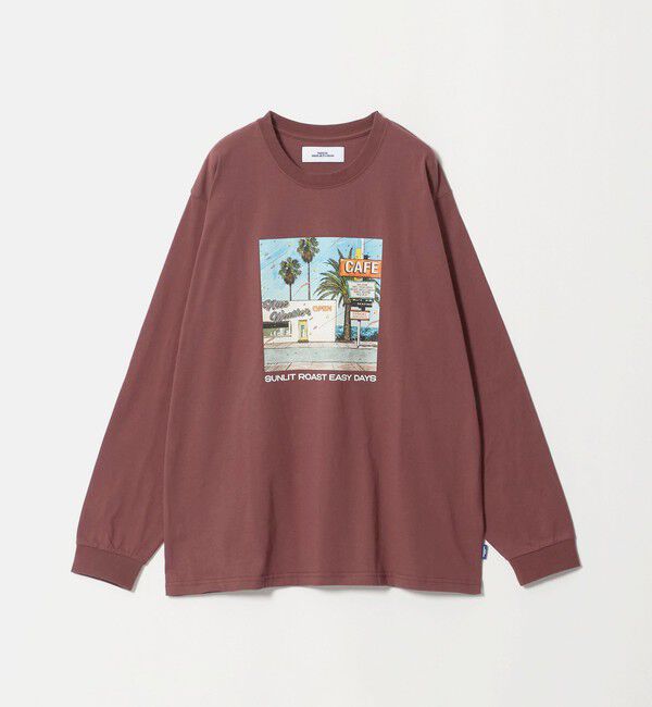 NICE WEATHER「＜NICE WEATHER＞サンリット ロングスリーブ Tシャツ」|Tシャツ・カットソー|WINE