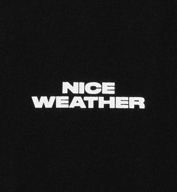 NICE WEATHER「＜NICE WEATHER＞ロゴ ロングスリーブ Tシャツ」|Tシャツ・カットソー|