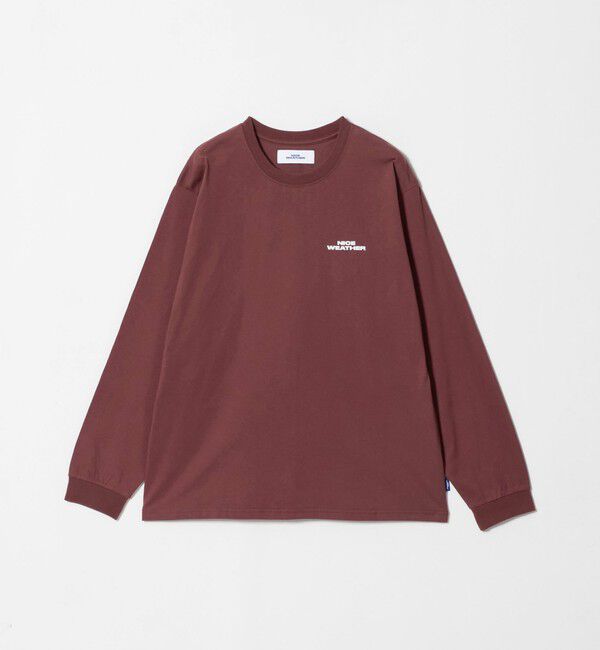 NICE WEATHER「＜NICE WEATHER＞ロゴ ロングスリーブ Tシャツ」|Tシャツ・カットソー|