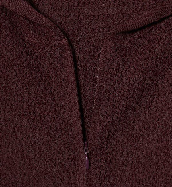 BEAUTY&YOUTH UNITED ARROWS「コットンポリエステル ニットフーディ ウォッシャブル」|ニット・セーター|