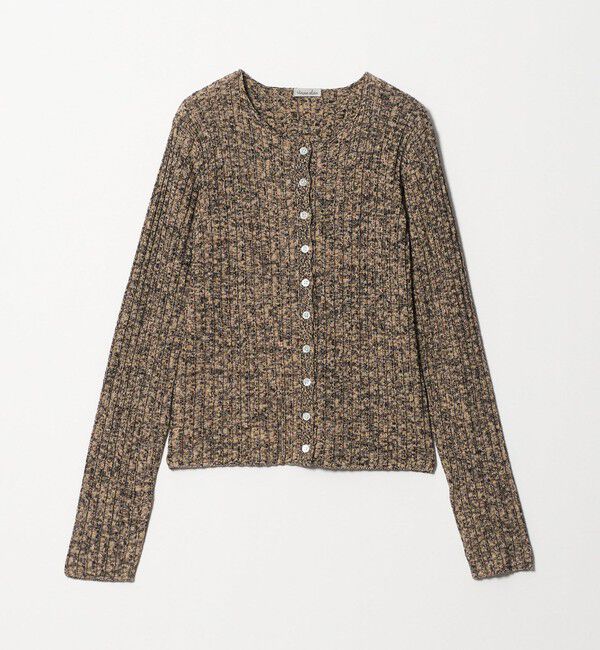 STEVEN ALAN「＜Steven Alan＞ミックス リブ カーディガン」|カーディガン|BEIGE