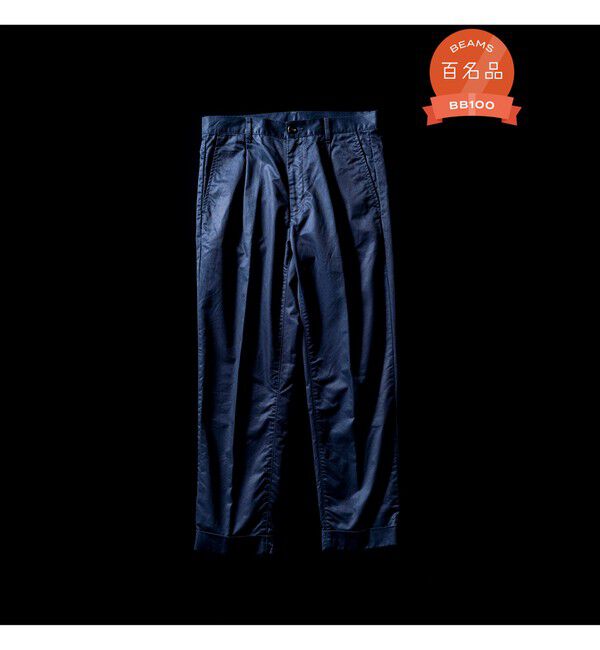 BEAMS PLUS「BEAMS PLUS｜1Pleat 80/3 Twill」|その他|NAVY