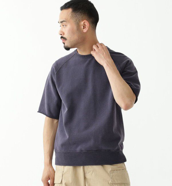BEAMS「【別注】REMI RELIEF / Cut Off Short Sleeve Sweat」|スウェット・ジャージ|
