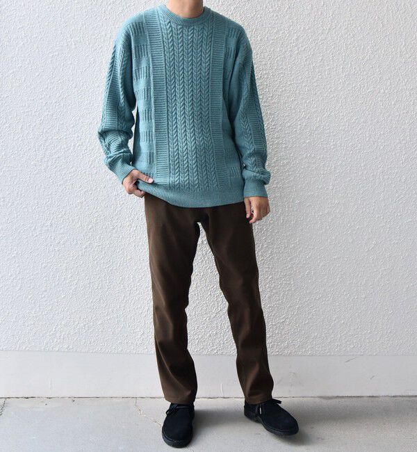 SHIPS any「SHIPS any: 裏起毛 ウォーム ストレッチ テーパード チノ パンツ 25AW◇」|チノ|
