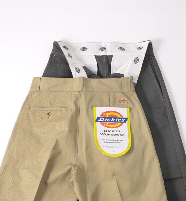 SHIPS any「【SHIPS any別注】Dickies:〈洗濯機可能〉T/C ツイル チノパンツ◇」|チノ|