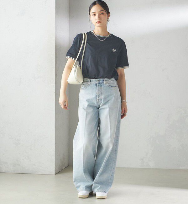 SHIPS for women「FRED PERRY:M1588 TWIN TIPPED TEE」|Tシャツ・カットソー|