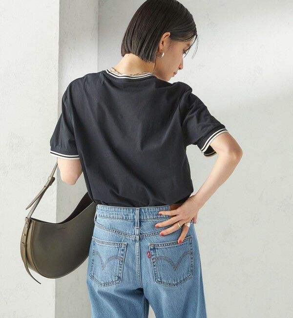 SHIPS for women「FRED PERRY:M1588 TWIN TIPPED TEE」|Tシャツ・カットソー|