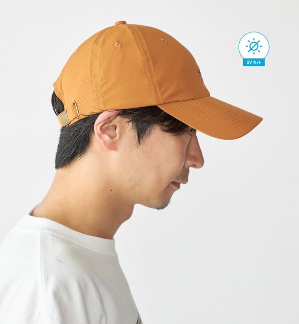 SHIPS「【WEB限定】SHIPS: ワンポイント ロゴ UVカット オーバーフィットキャップ」|キャップ・キャスケット|キャメル
