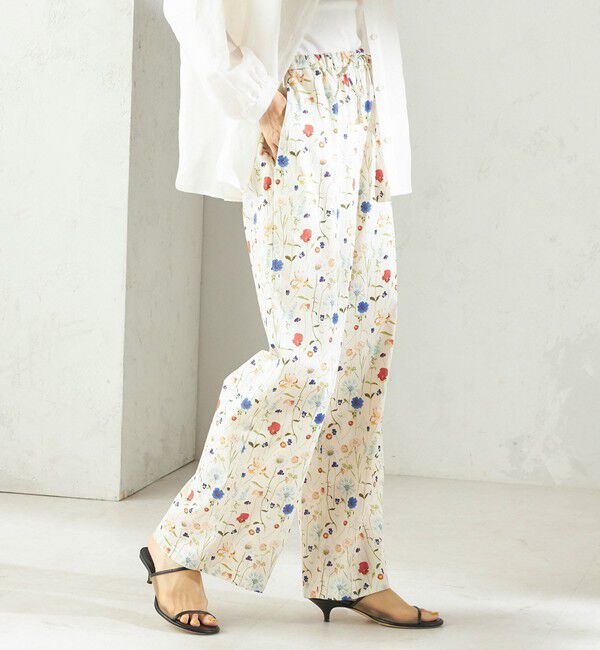 SHIPS for women「〈手洗い可能〉LIBERTY プリント パンツ」|その他|
