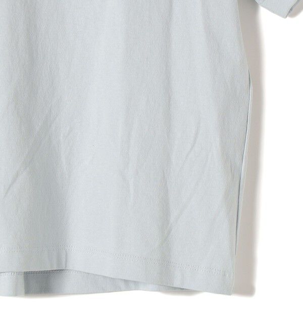 SHIPS for women「【WEB限定】バック タック ショート スリーブ ロゴ プリント TEE」|Tシャツ・カットソー|