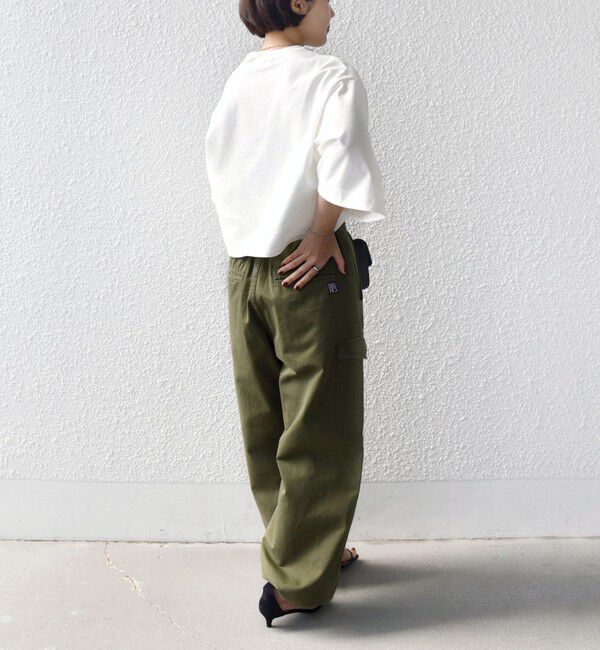 SHIPS for women「バスク ボーダー / 無地 5分袖 TEE」|Tシャツ・カットソー|