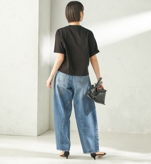SHIPS for women「【SHIPS別注】LACOSTE:〈手洗い可能〉五分袖 TEE」|Tシャツ・カットソー|