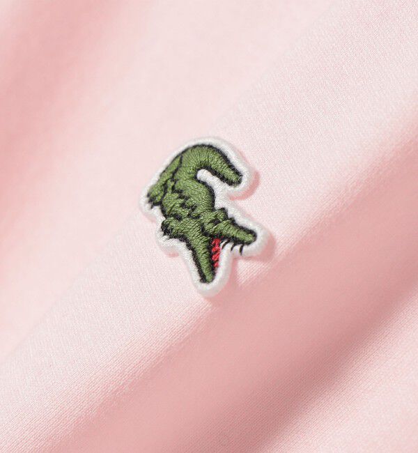 SHIPS for women「【SHIPS別注】LACOSTE:〈手洗い可能〉五分袖 TEE」|Tシャツ・カットソー|